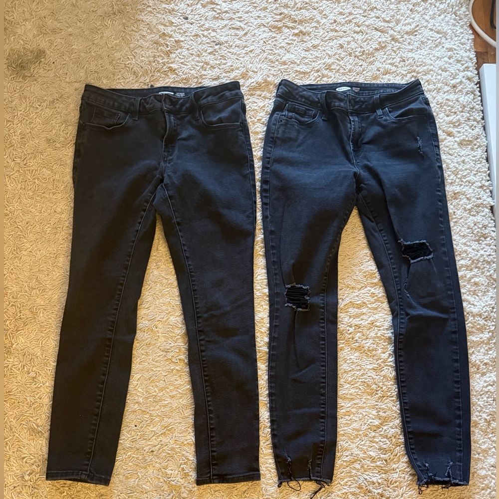 Old Navy Black Skinny Jeans for Women